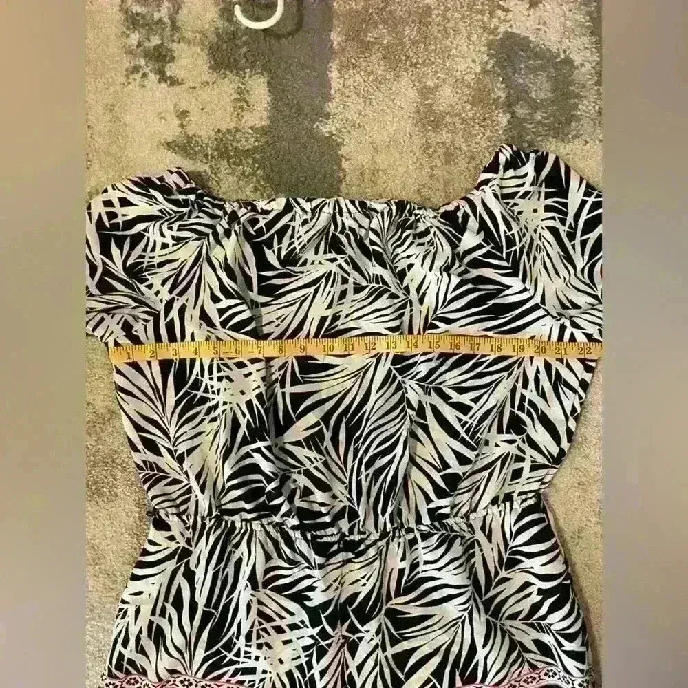 Women’s Black&White Cato Jumpsuit - Image 4