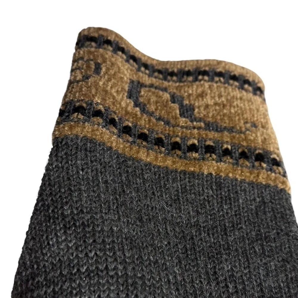 Pendleton Sweater Womens Small Gray Cardigan Full Zip Wool Acrylic Jacket VTG - Image 3