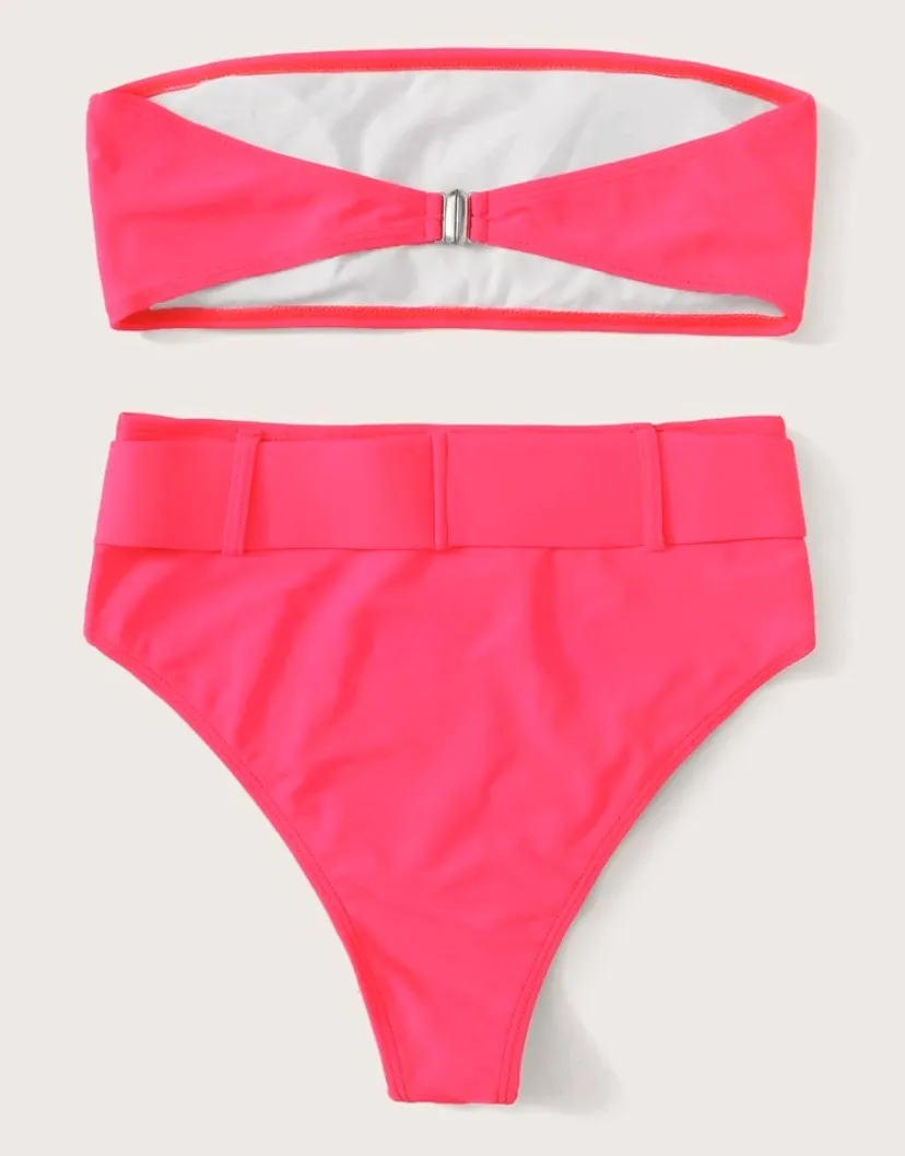 Swim Suit Set Pink - Image 4