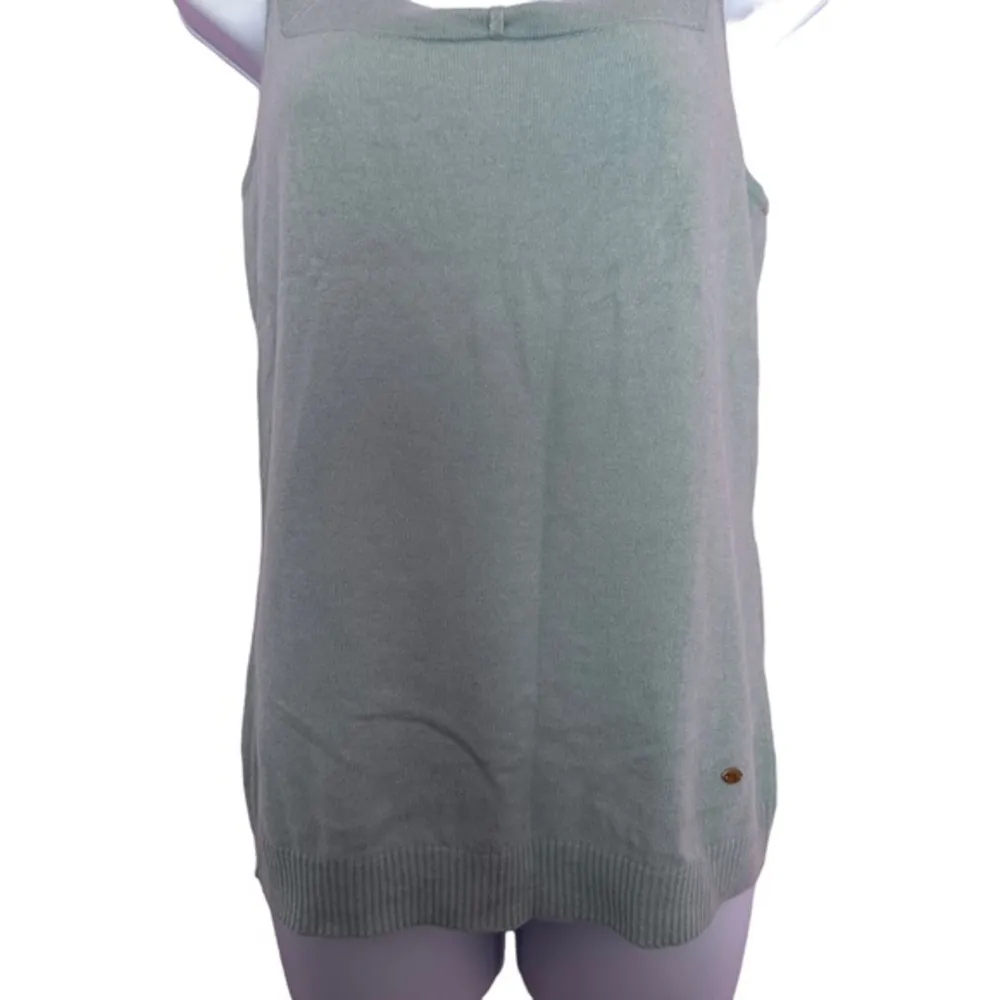 NWT Escada 100% Cashmere Knit Luxury pinch shell Tank‎ Top Sweater size 38 M Size M - Image 6