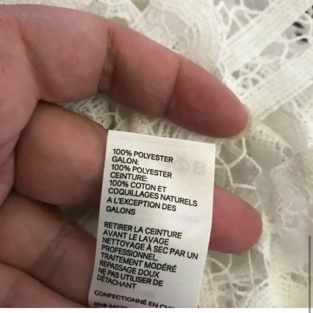 NWT zimmermann white lace dress - Image 9