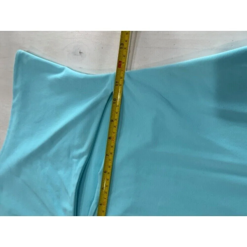 Susana Monaco Cutout Dress Bodycon‎ Sleeveless leg slit prom Dress Blue S - Image 5