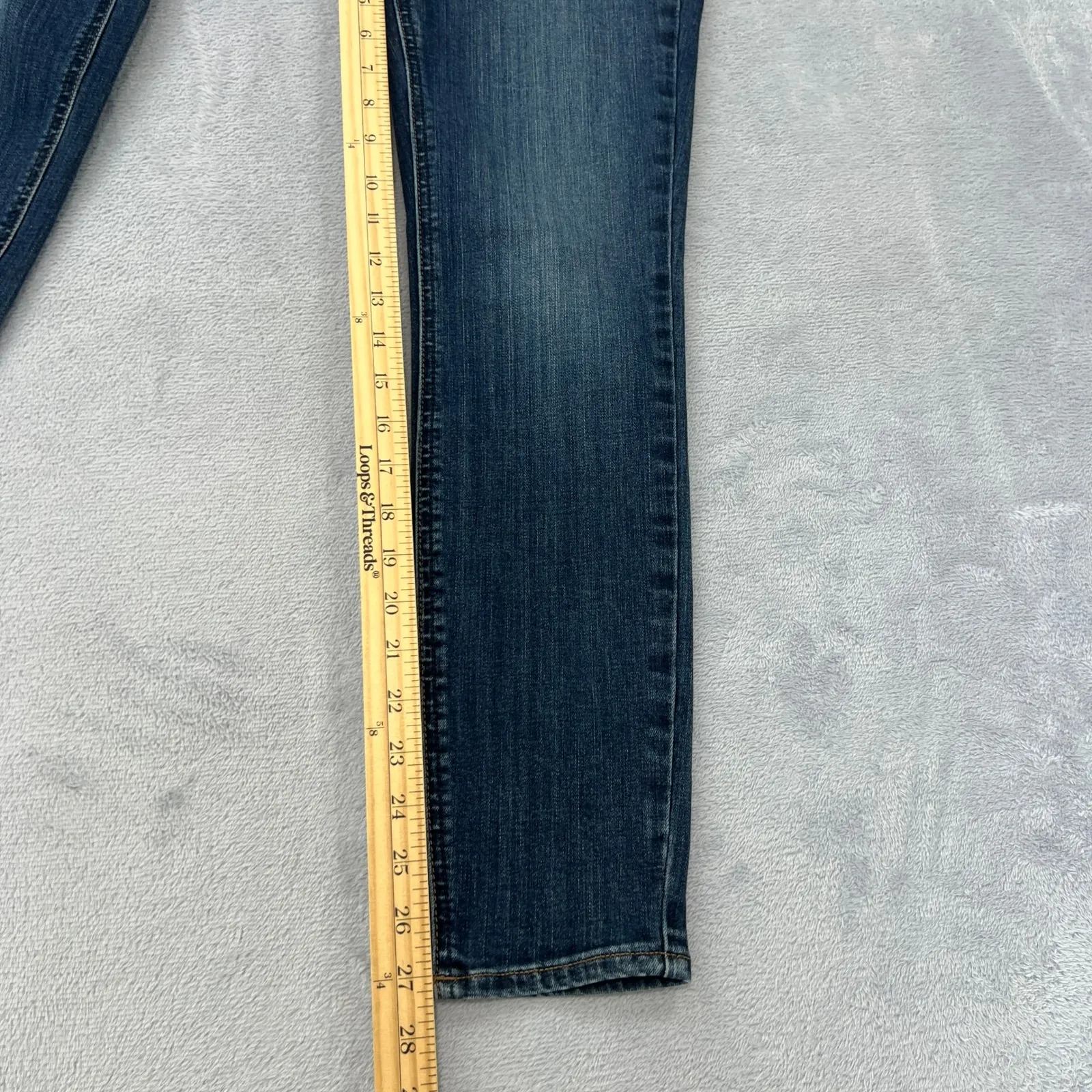 Silver Jeans Co. Most Wanted Skinny Jeans‎ Dark Wash Denim Womens Size 27x27 - Image 10