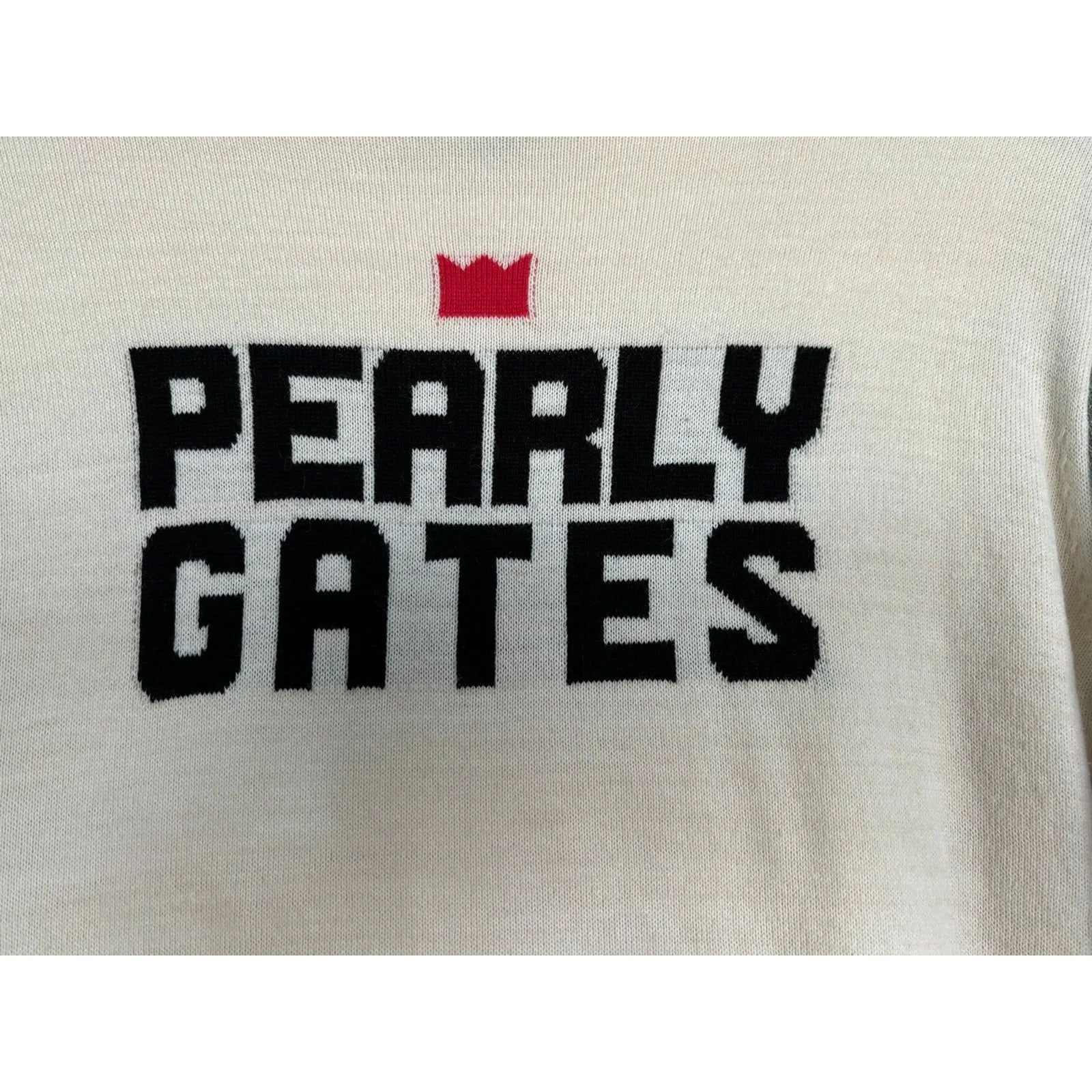 Genuine PEARLY GATES GOLF‎ Women's Knit Bunny Cashmere Zip - Image 11