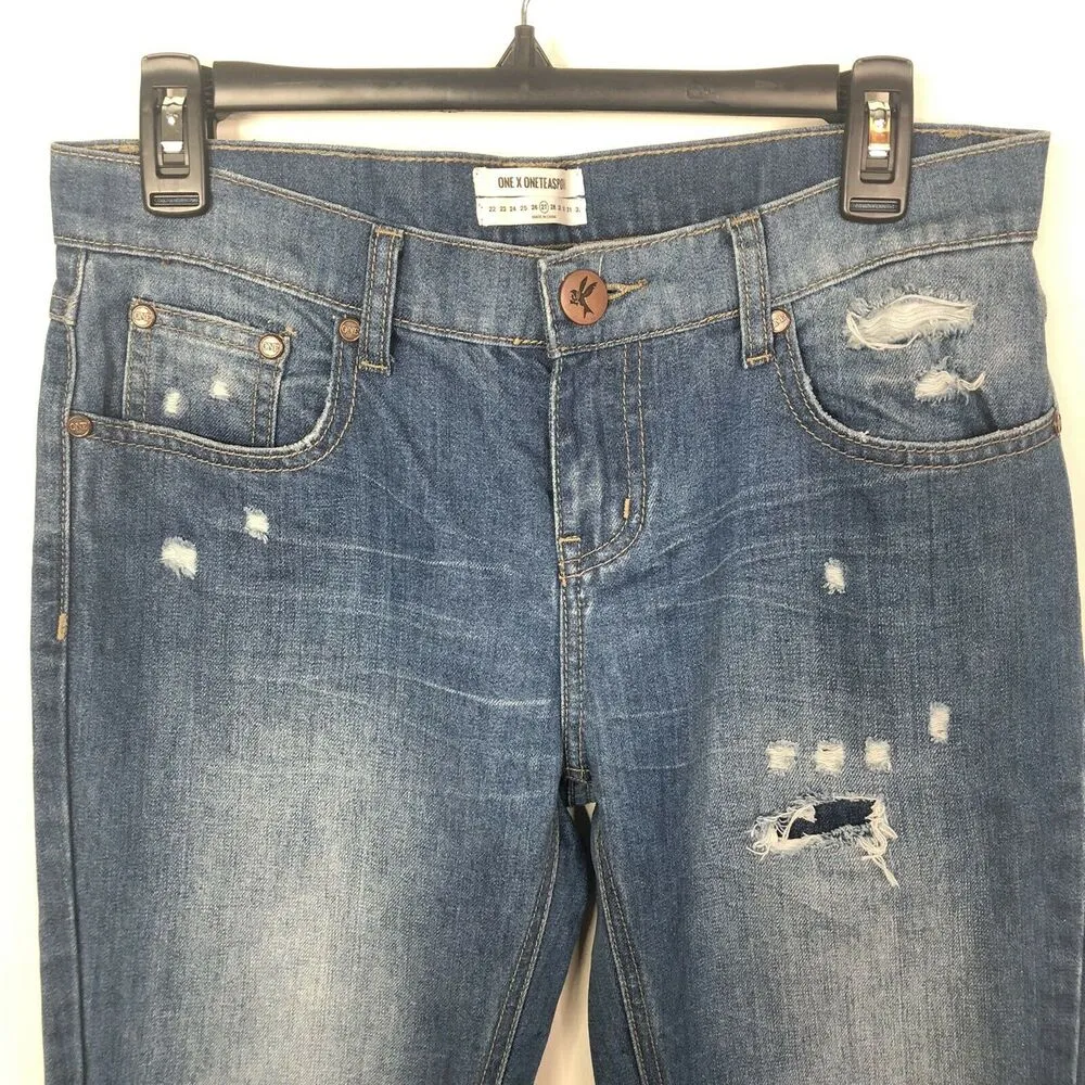 One Teaspoon Distressed Awesome Baggies Jeans - Image 3