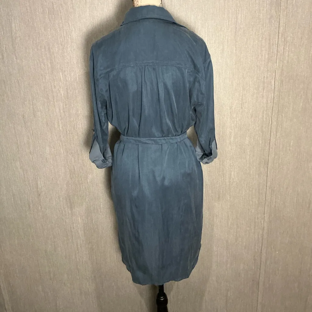 Finley Teal Long Sleeve Button - Image 6