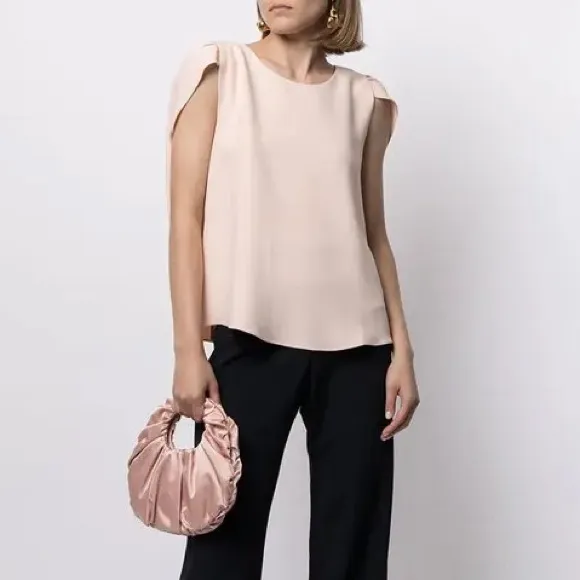 Emporio Armani Slit-Sleeve Cape‎ Top - Image 2