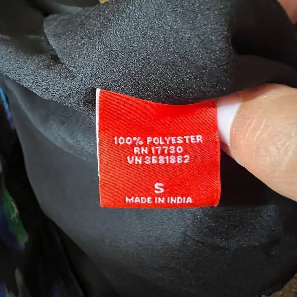 KIRNA ZABETE for TARGET Abstract Print Shirt Dress smal Black - Image 5