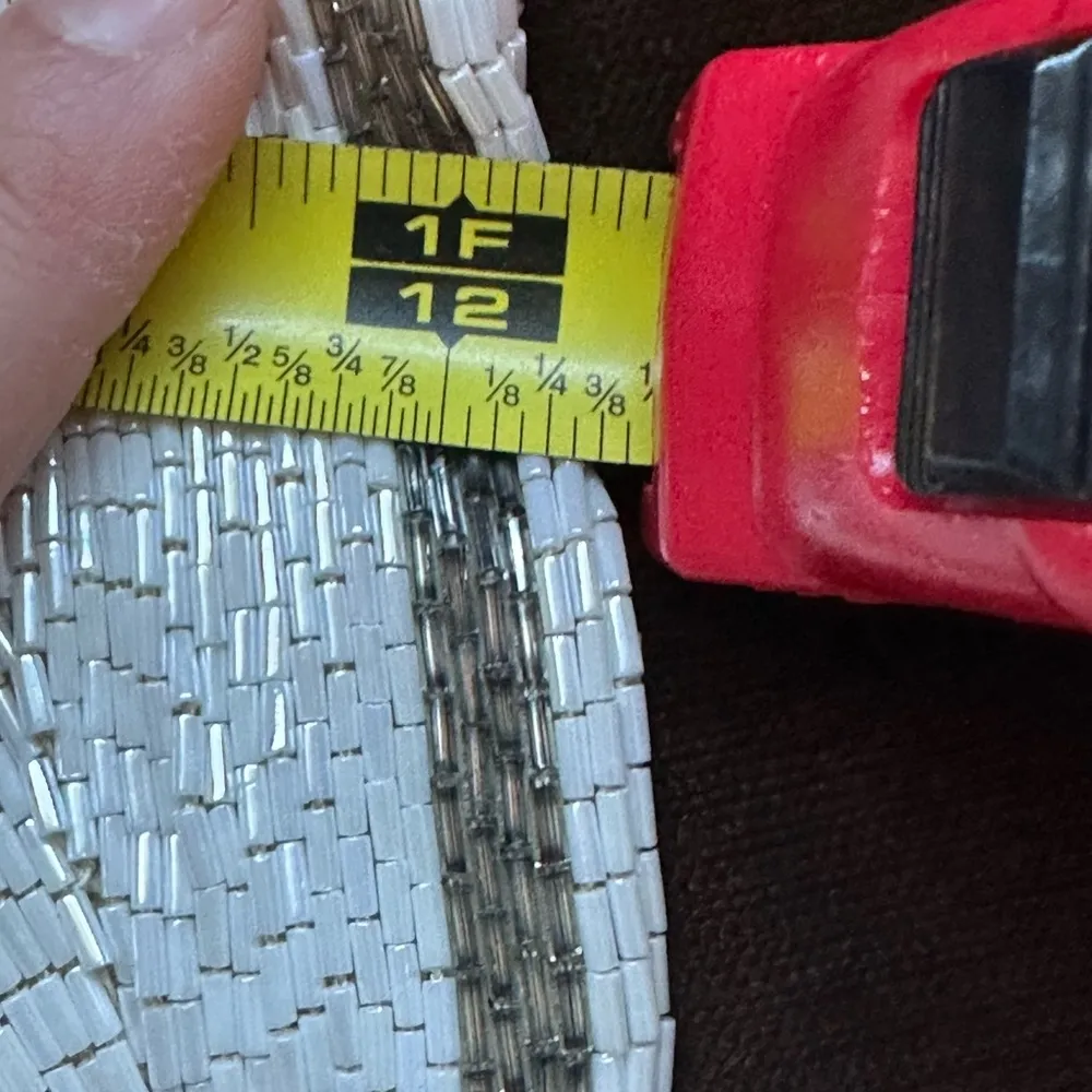 St. Martin Concetta Rafanello Rare Vintage 1985 Multi Color Sequencer Top Sz M/L Silver Size M - Image 12