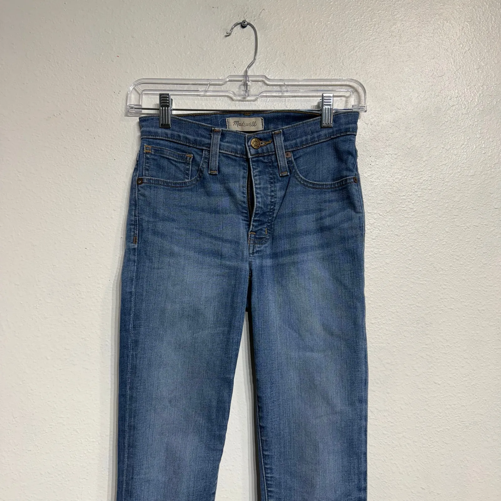 Madewell 9" High Rise Skinny Crop Jeans Sz 4 - Image 3