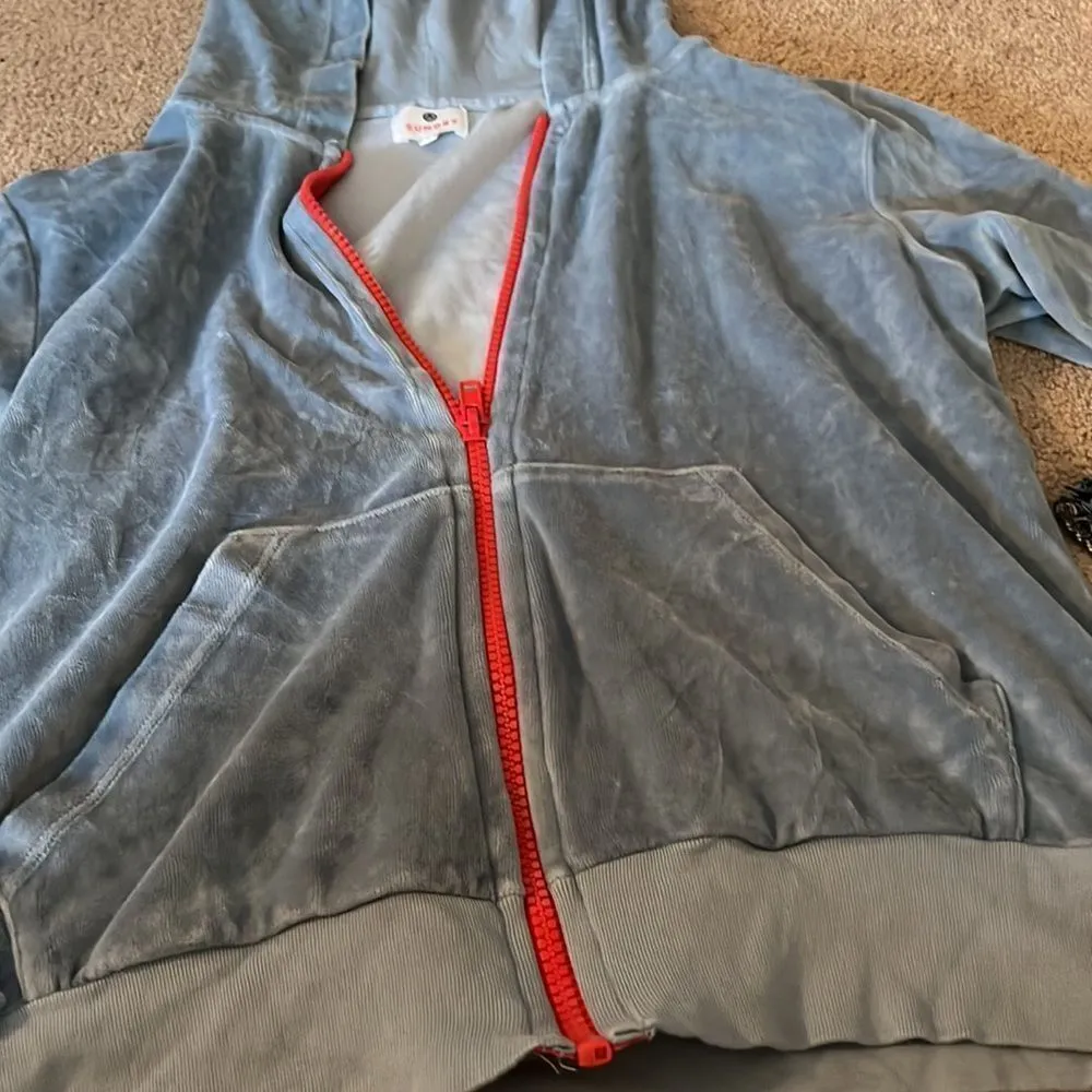 Sundry velvet suede jacket 2 - Image 4