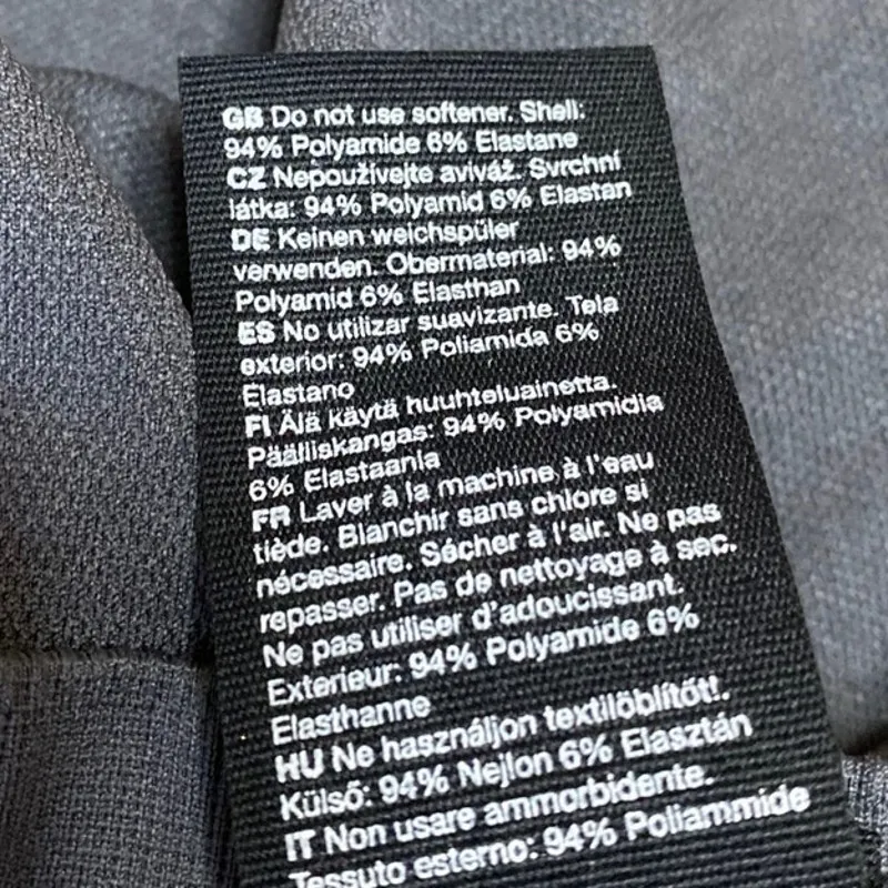 & Other Stories Black Mid Rise Skinny Activewear Workout Yoga Leggings Pants XS - Image 5