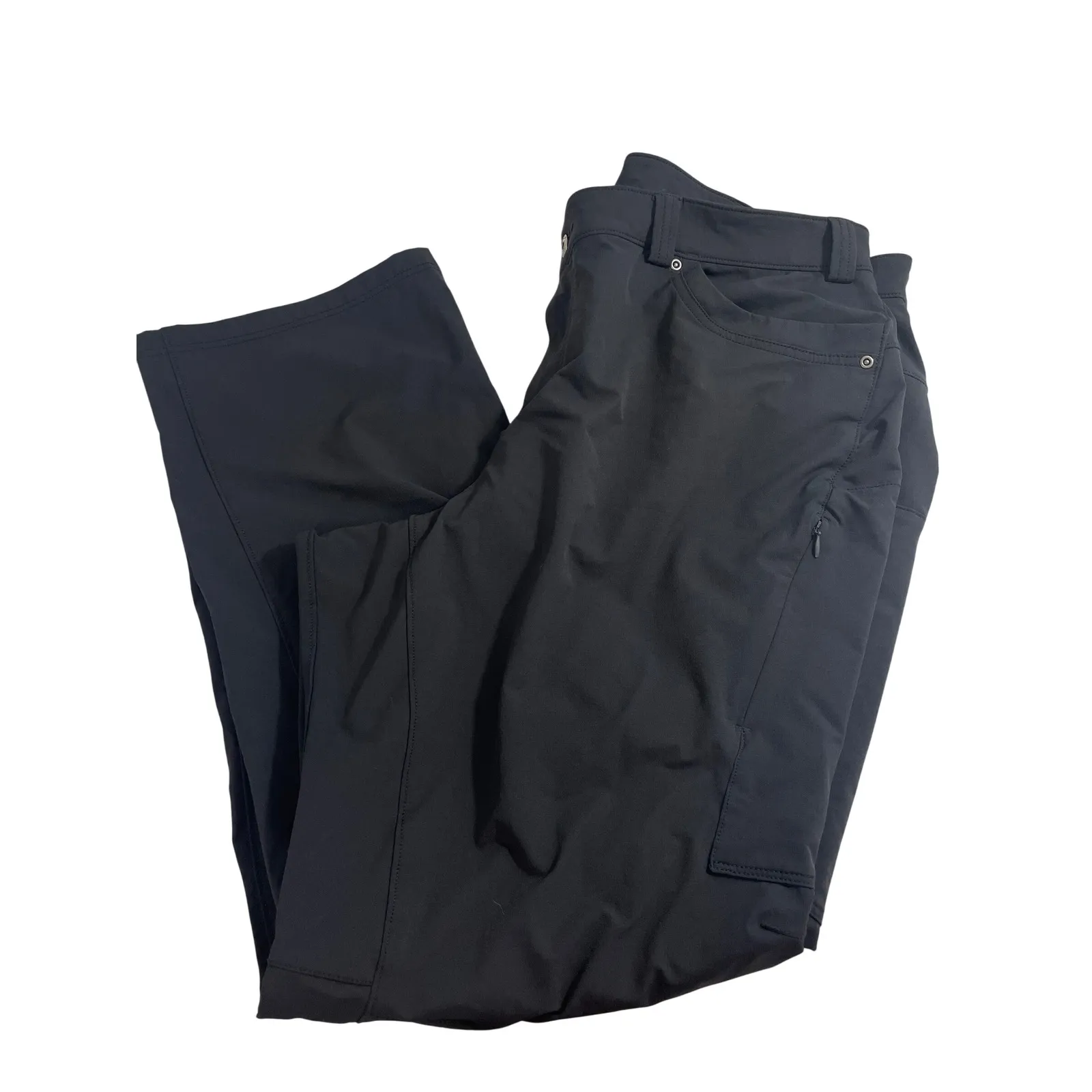 Duluth Trading Co Women's Plus Flexpedition Bootcut Pants Size 20W x 31 Black - Image 11