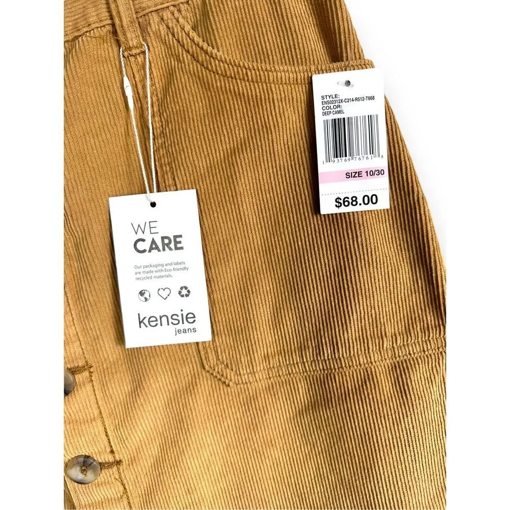 High Rise button down corduroy Skirt Kensie NWT - Image 2