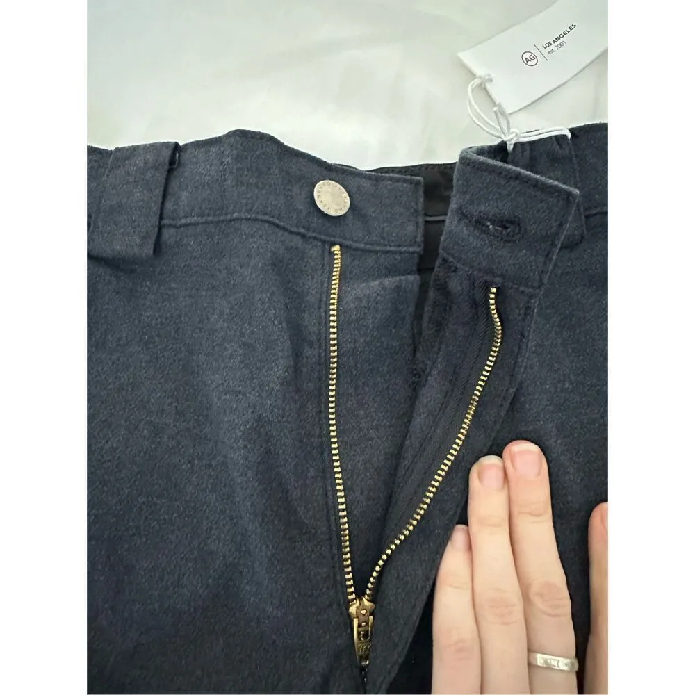 NWT AG jeans Anthropologie Highrise Ultra wide leg Tailored Deven pant  Size 32 - Image 9