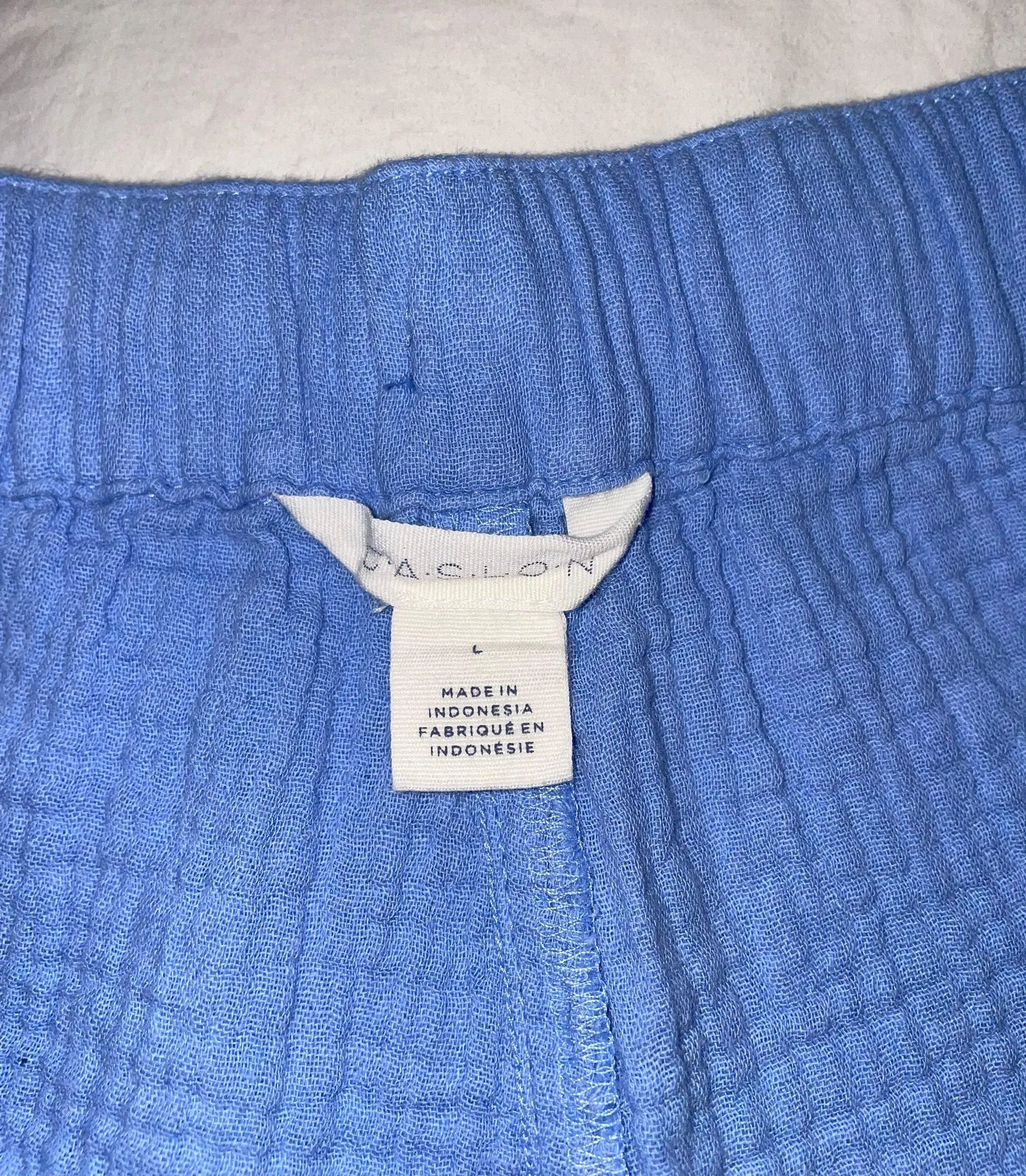 Blue Linen Pants - Image 3