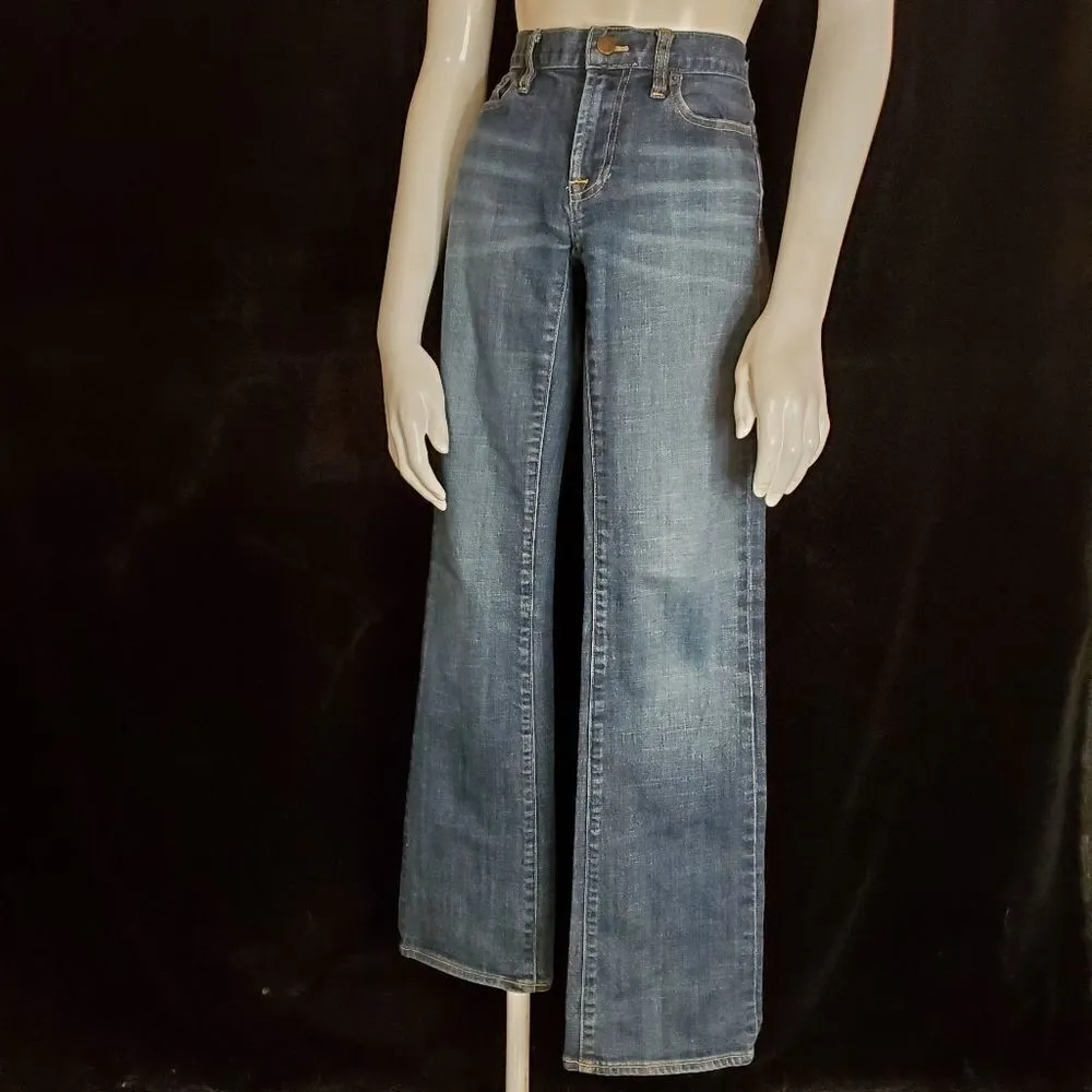 J. Crew Hipslung Blue Jeans (27R) - Image 2