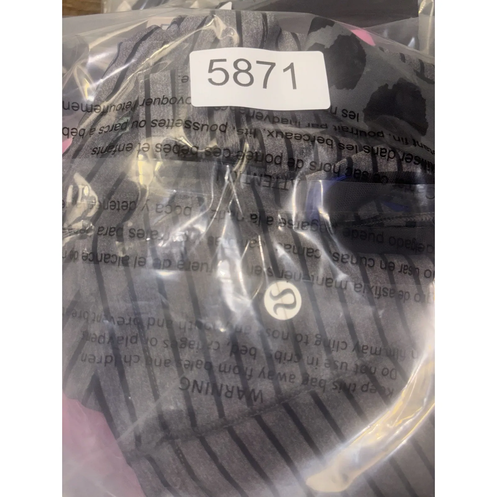 lululemon Super Sport Tank‎ parallel stripe cherry cheetah size 6 - Image 13