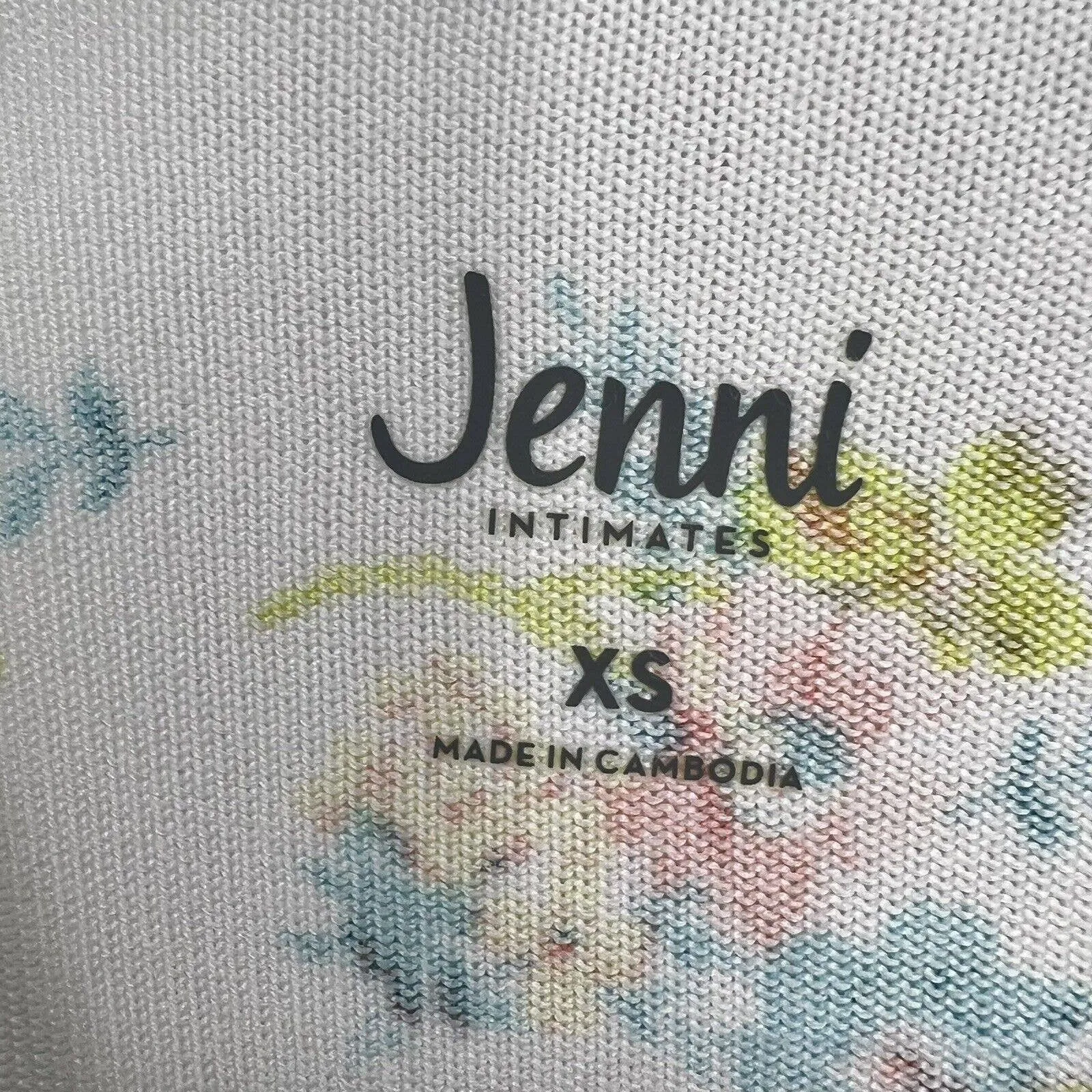 Jenni Printed‎ Sleep Shirt Neon Floral Size XS New - Image 6