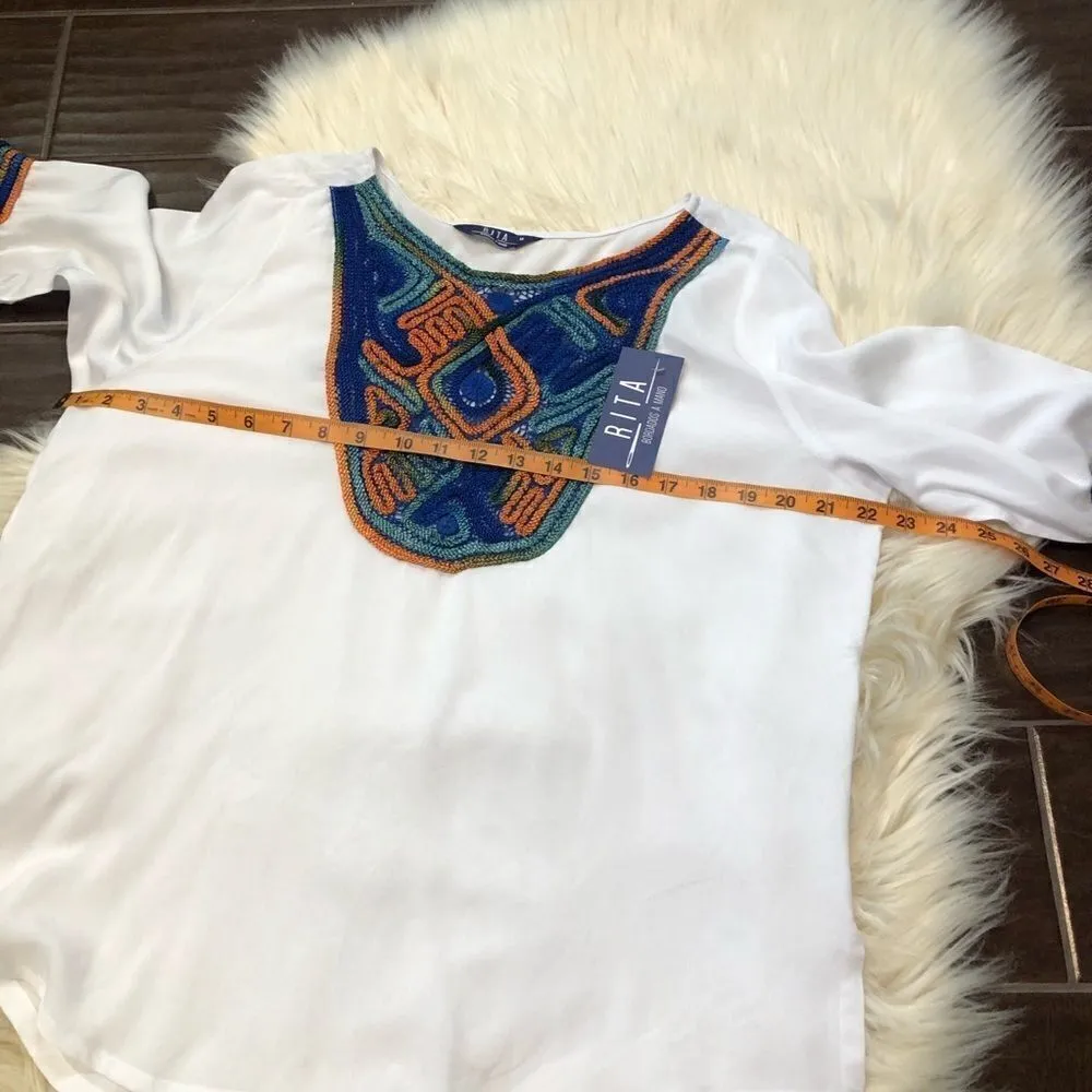 Rita Bordados A Mano medium White - Image 9