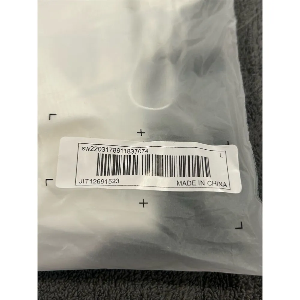 SHEIN ICON Top Womens Size L White Fringe Trim Cami Tank Crop Top Summer Casual - Image 9