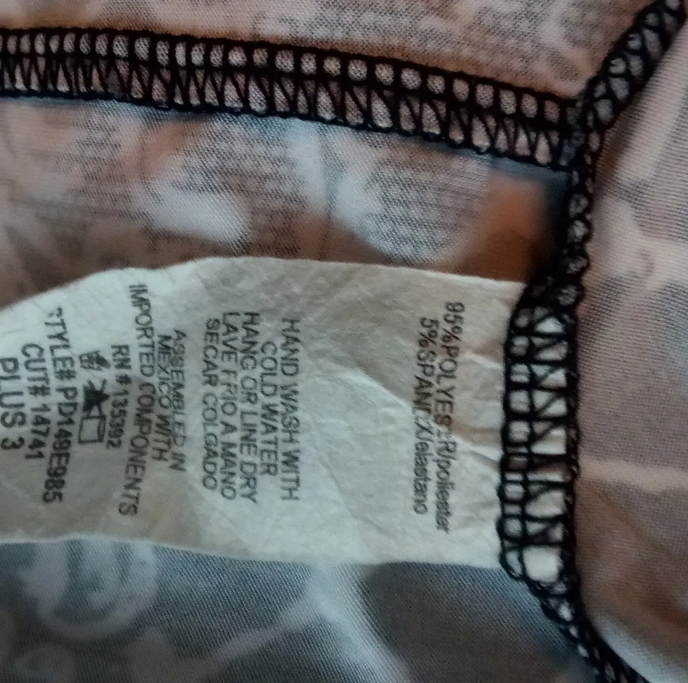 Destiny 101 3X Black White Victorian Dress Plus - Image 5