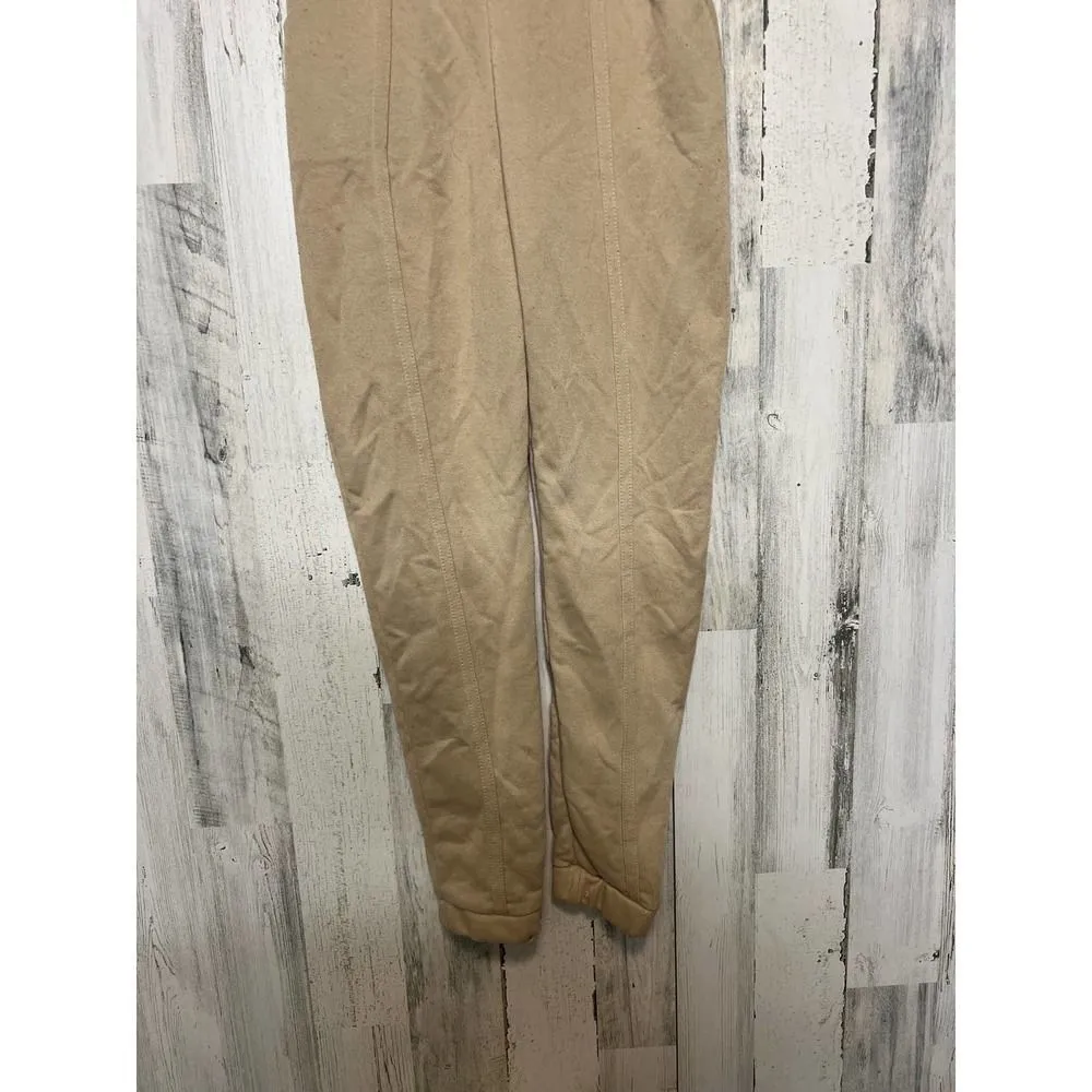 Pretty Little Thing  tan sweatpants - Image 2