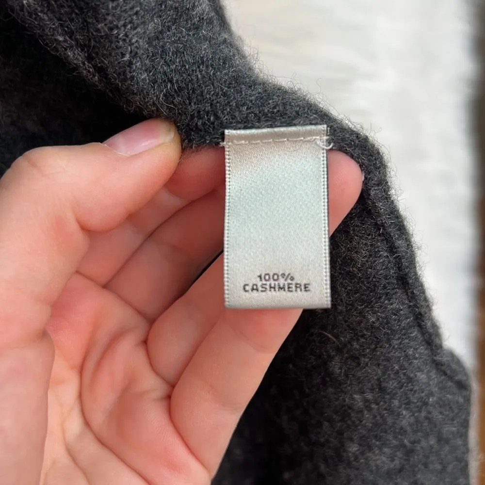 Neiman Marcus  100% Cashmere Duster Cardigan - Image 7