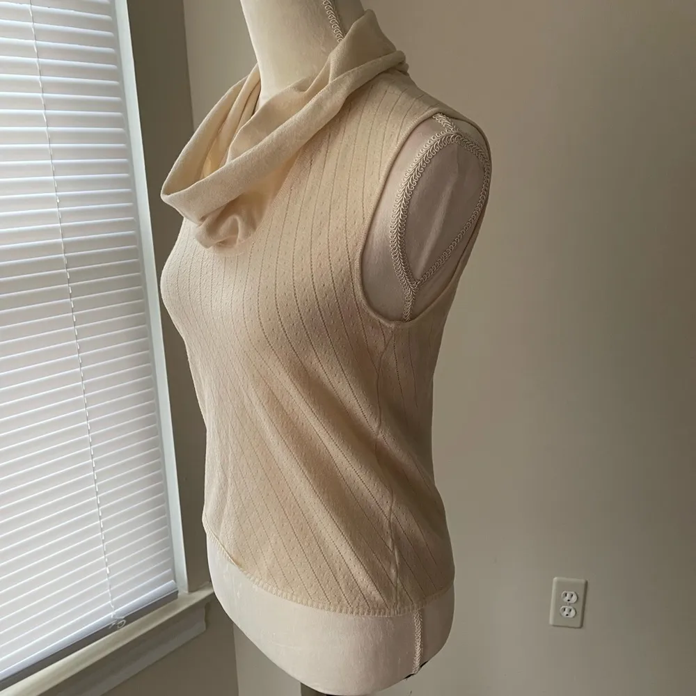 Saks Fifth Avenue Merino Wool Turtle Neck Top - Image 3