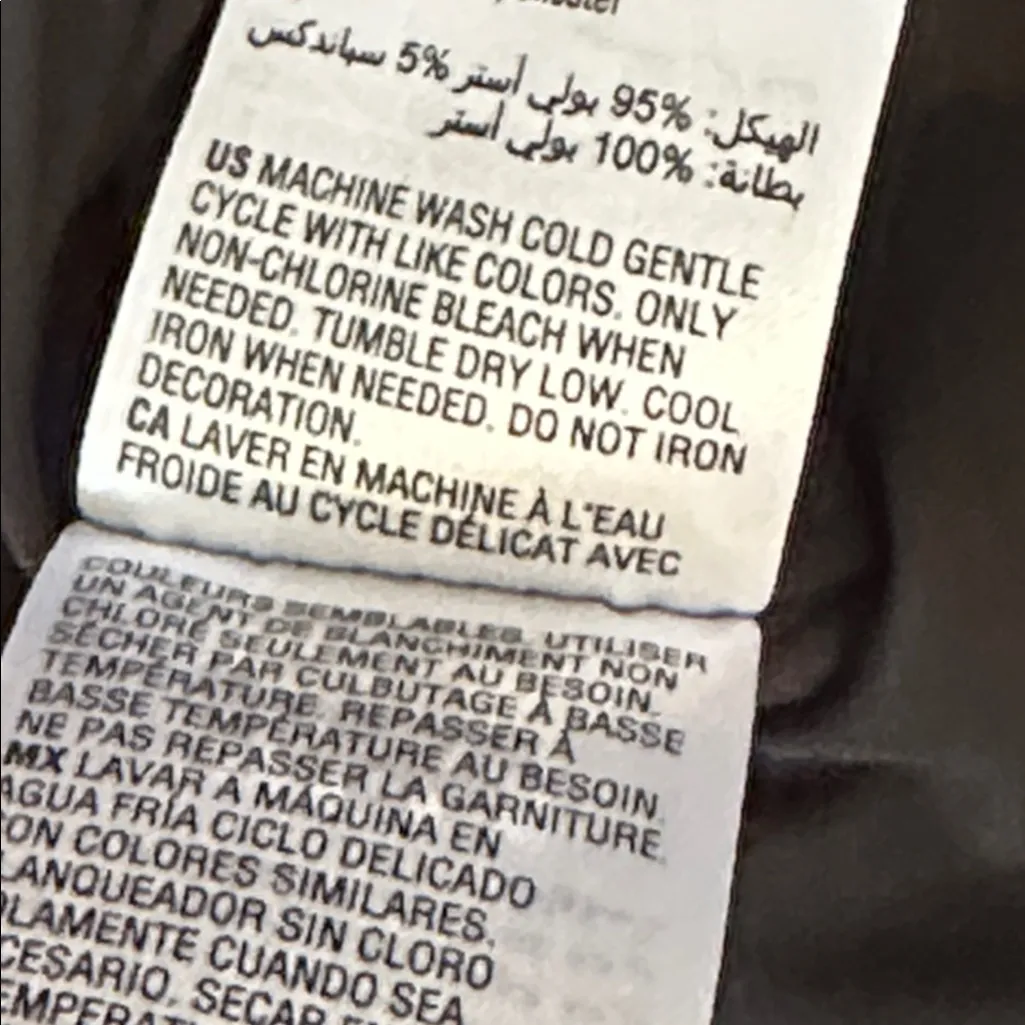 JM Collection Black Sequin Straight Leg Pants Sz M - Image 9