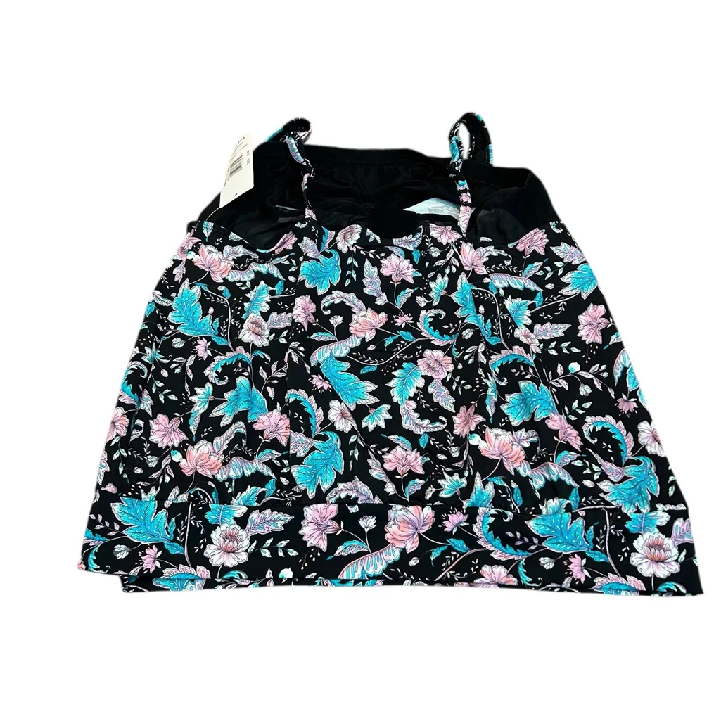 PARADISE BAY swirl my way blouson swim top Size 18W - Image 4