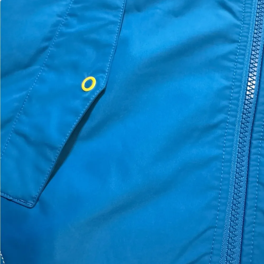 Under Armor Womens Jacket Blue Zip Small - Image 3