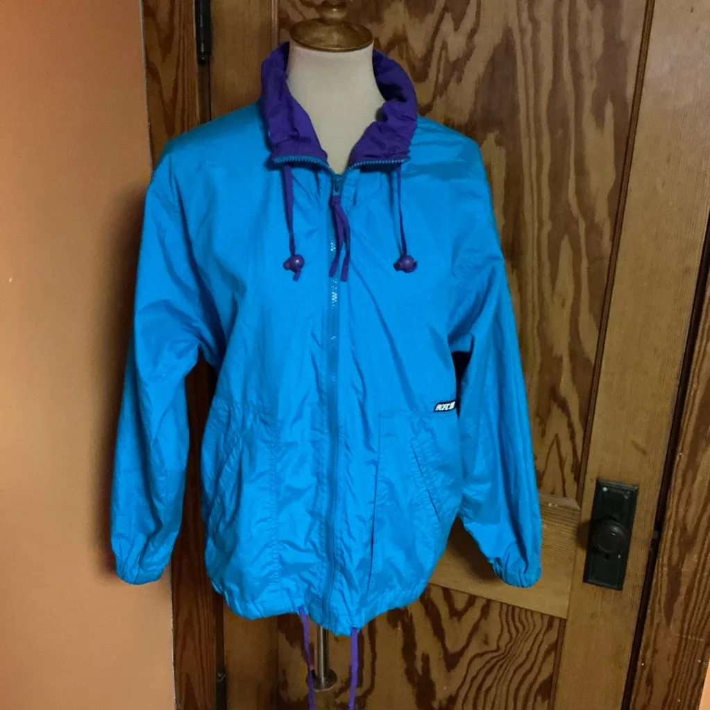 Vintage 90s Pacific Trail lightweight jacket Blue Size M - Image 7
