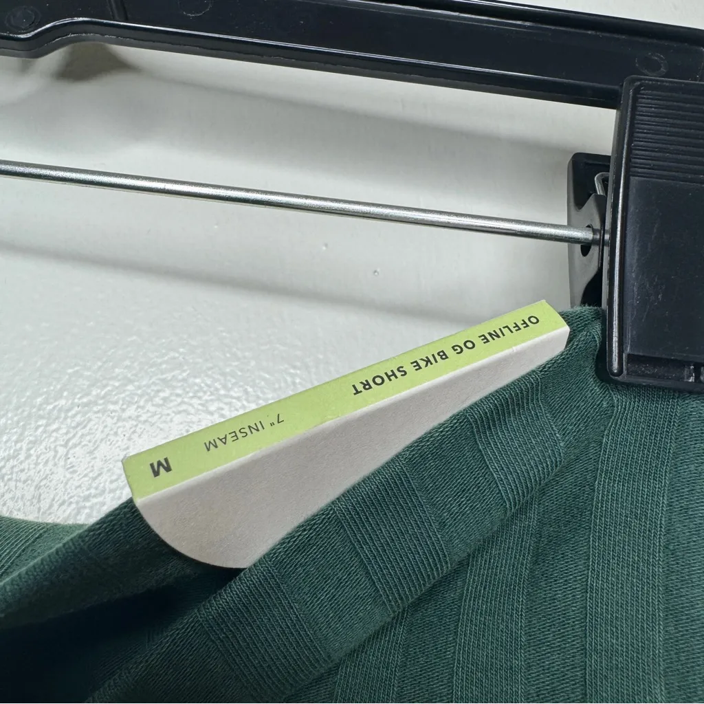 NWT Aerie Offline OG Groove Bike Short 7” Inseam M Medium Lettuce Hem Ribbed NEW - Image 6