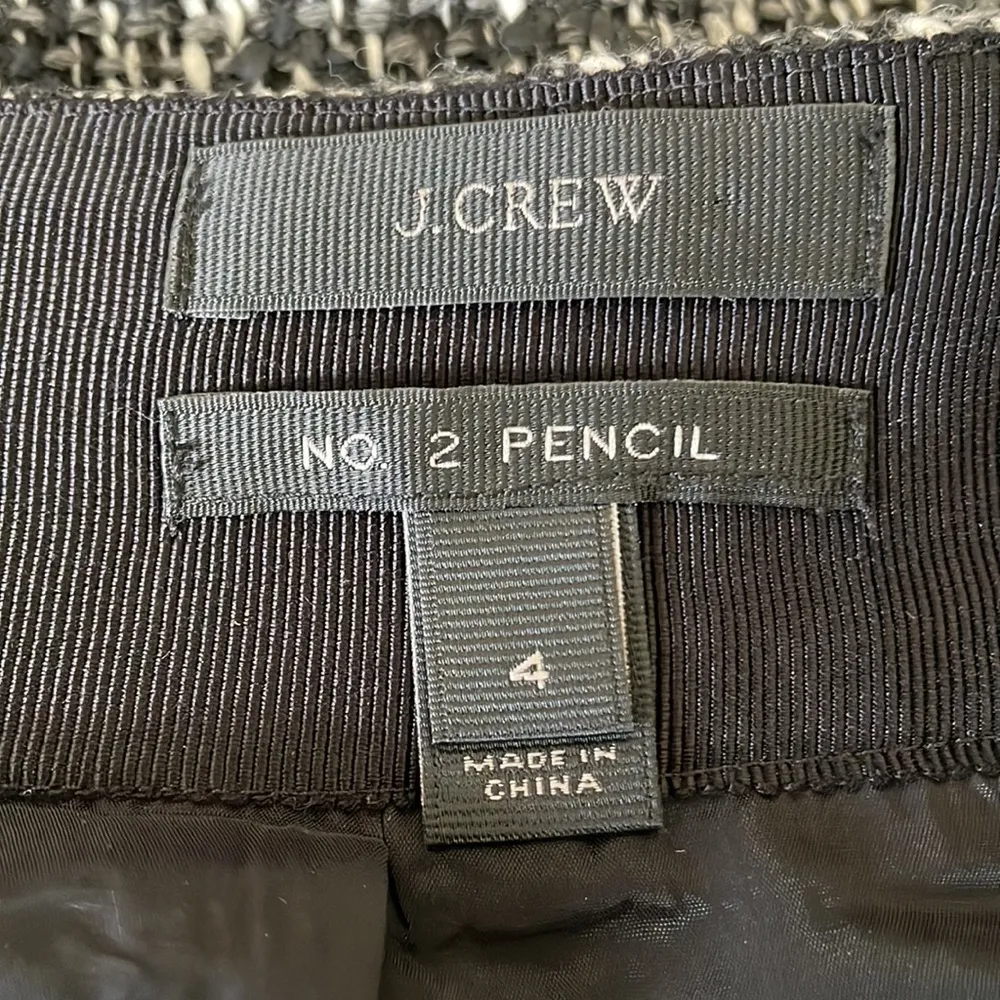 J. Crew Tweed Pencil Skirt 4 - Image 5