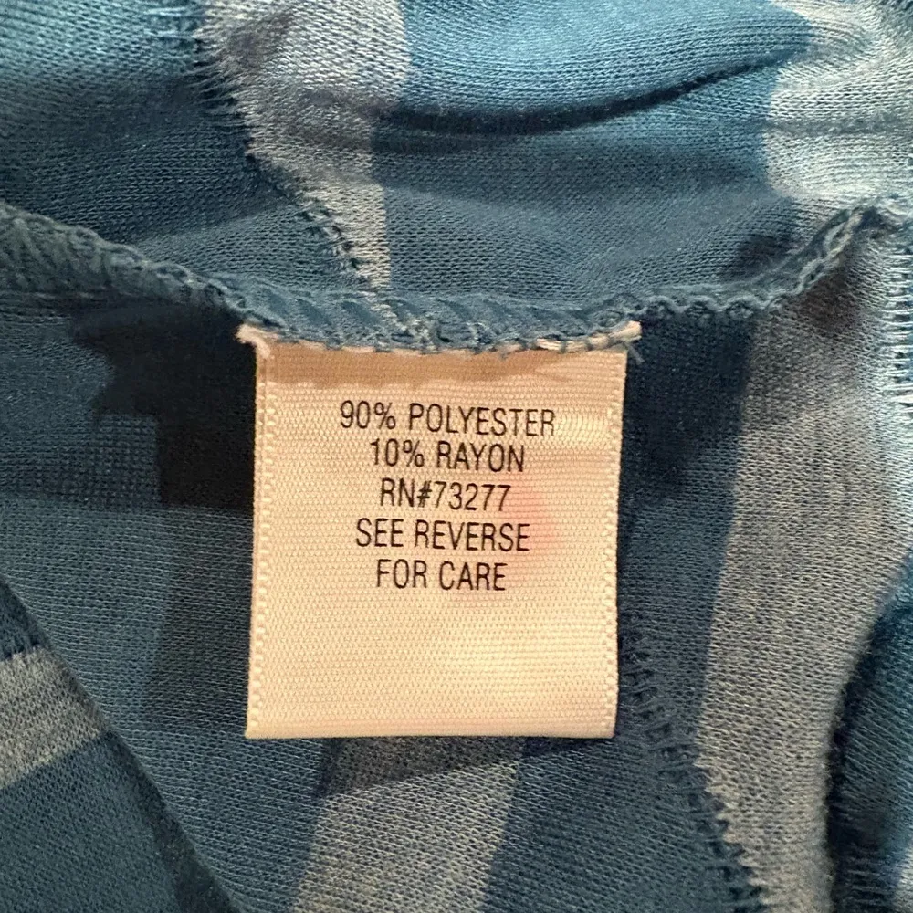 Simply Vera Vera Wang Women's Striped Windy Jacquard Tee - Size M - Image 5