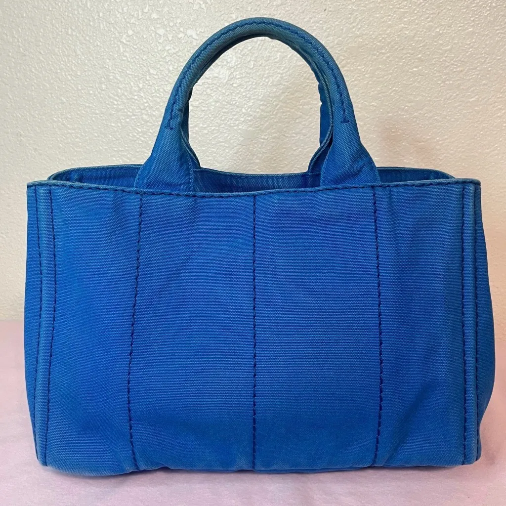 Prada  Canapa Canvas
Tote Bag - Image 2