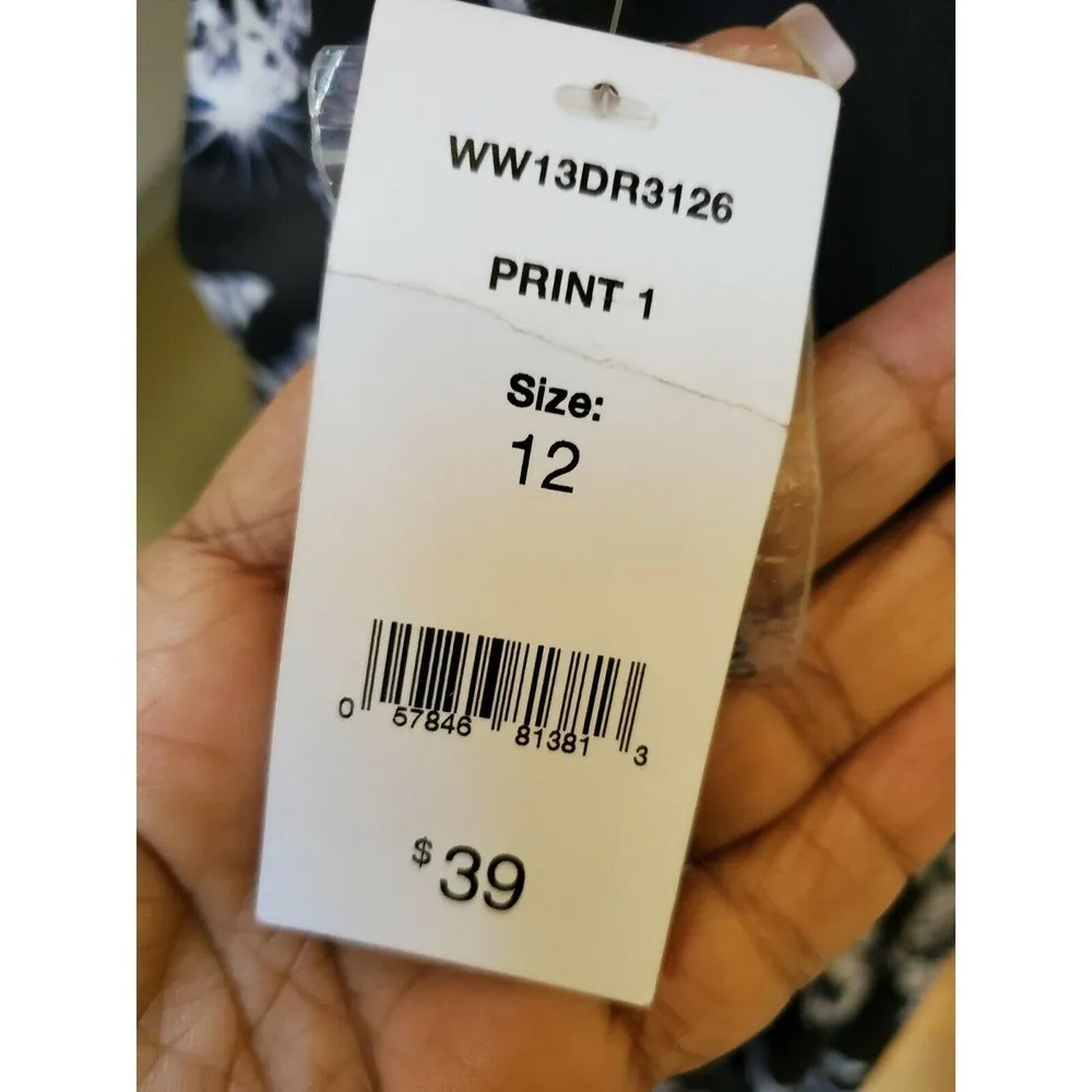 Joe Fresh 12 Floral Fit & Flare Dress - Image 8