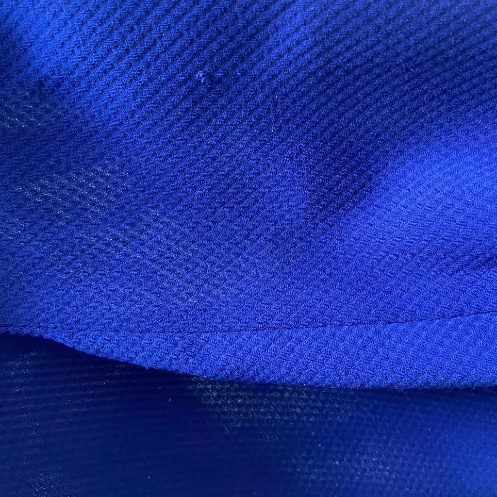 French Connection Floral Print Sleeveless Dress - Blue/White Sz 8 - Image 4