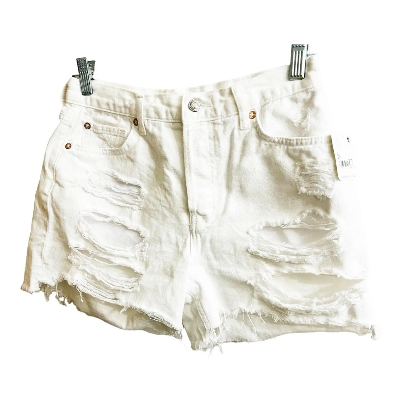 Free People We The Free Maggie Distressed Shorts Sz.26‎ NWT - Image 6