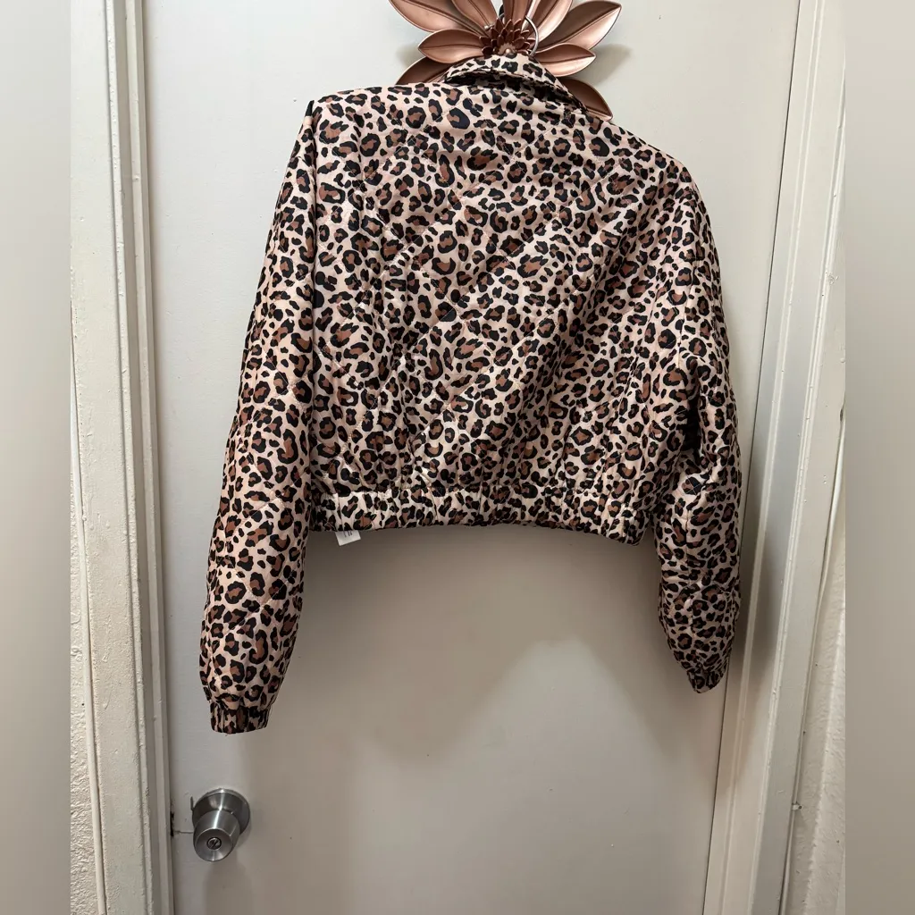 Zara Animal Print Bomber Jacket - Image 6