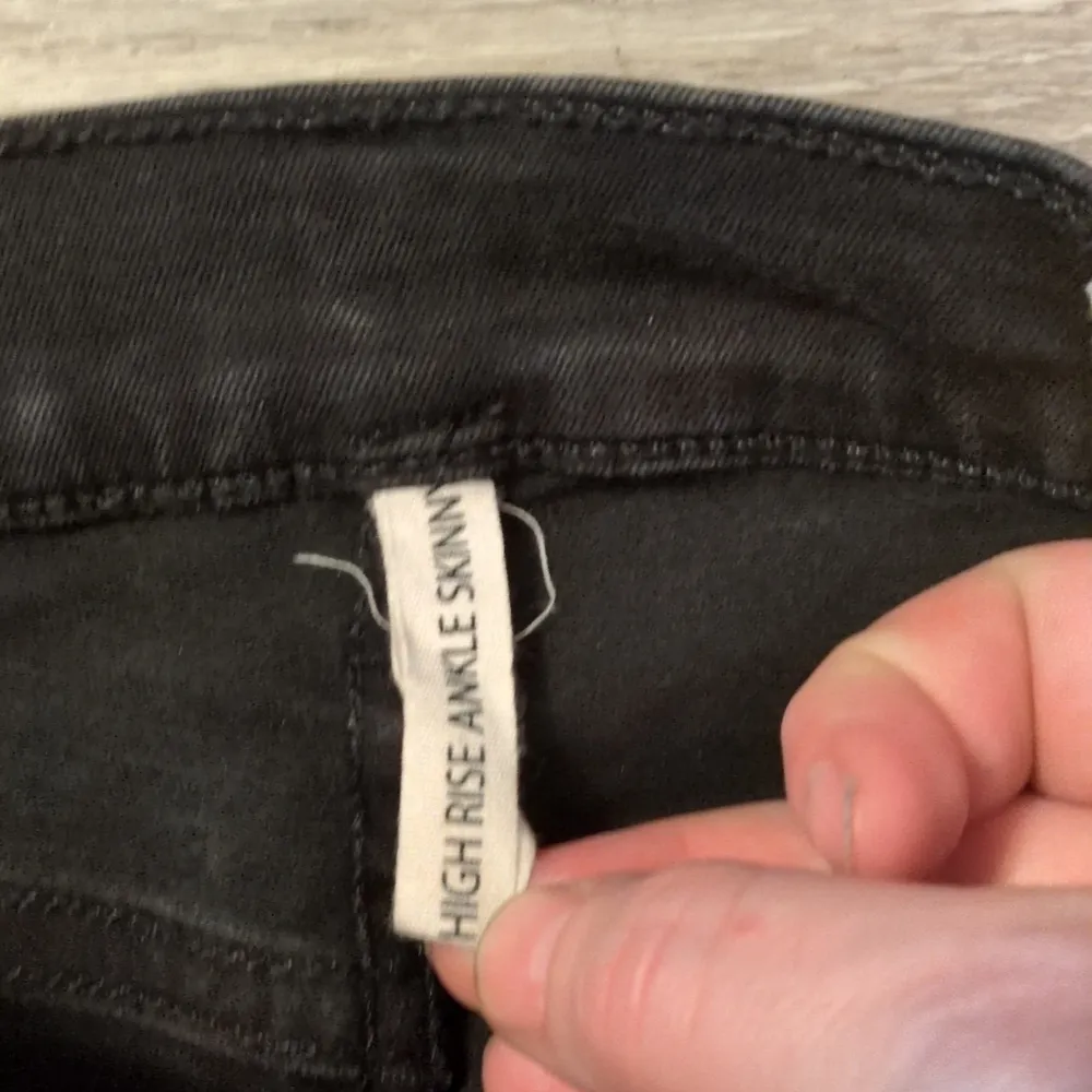 Rag & Bone Red Metallic High Rise Ankle Skinny Jeans Size 30 - Image 5