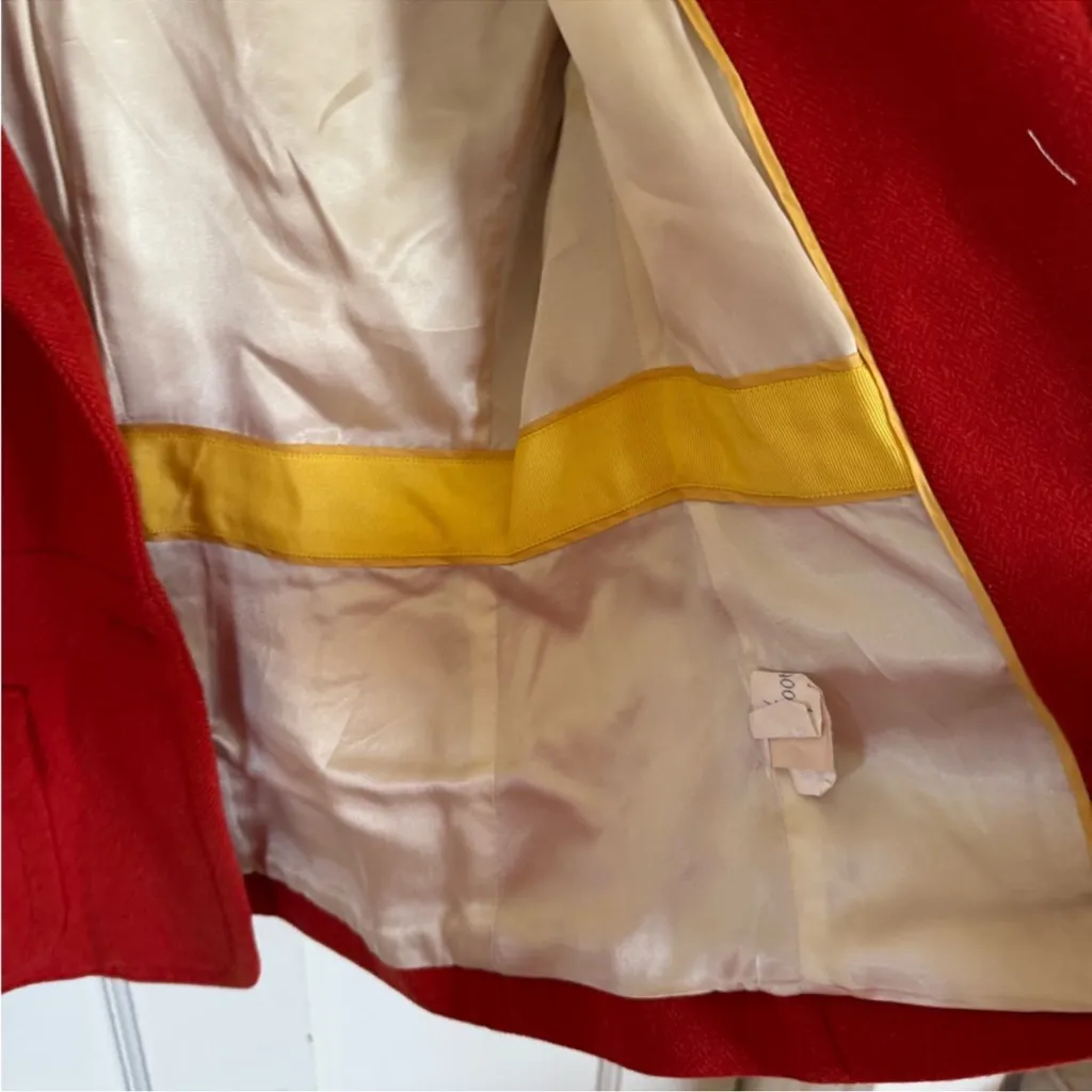 J.Crew rust orange wool blazer jacket size 2 - Image 9