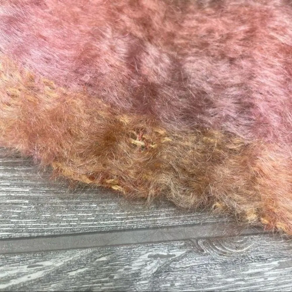 Craig de creidhe mohair scarf warm natural colors winter accessories Brown - Image 5