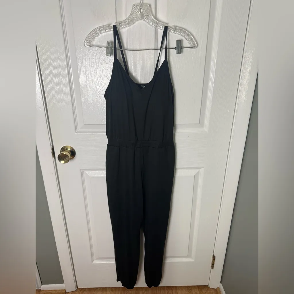 Vuori Lux Jogger Jumpsuit in Black S - Image 2