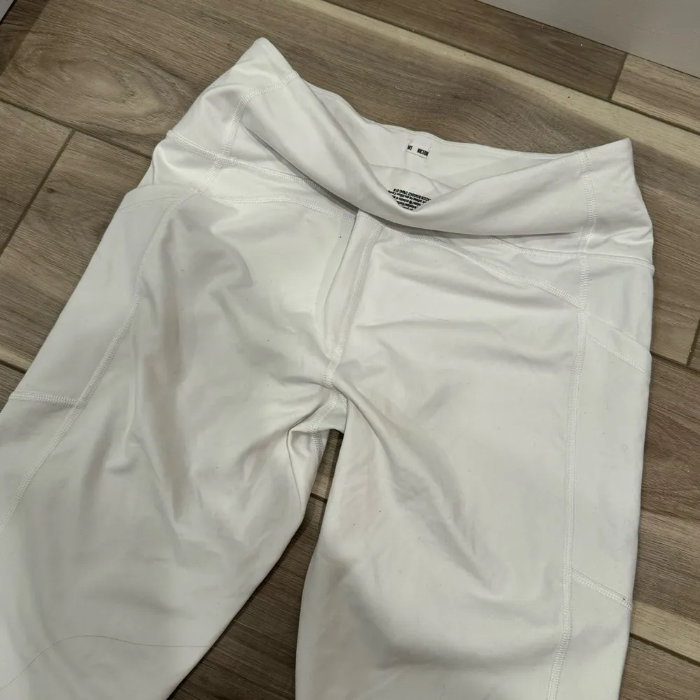 Victoria’s Secret Knockout Leggings White Mesh Medium Long - Image 6