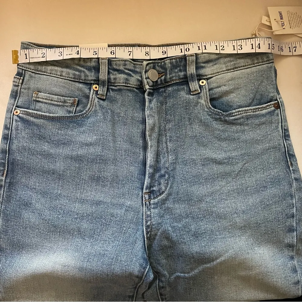 NWT Blank NYC The Hoyt High Rise Mini Flare Jeans Size 29 in a Blue Wash Color - Image 7