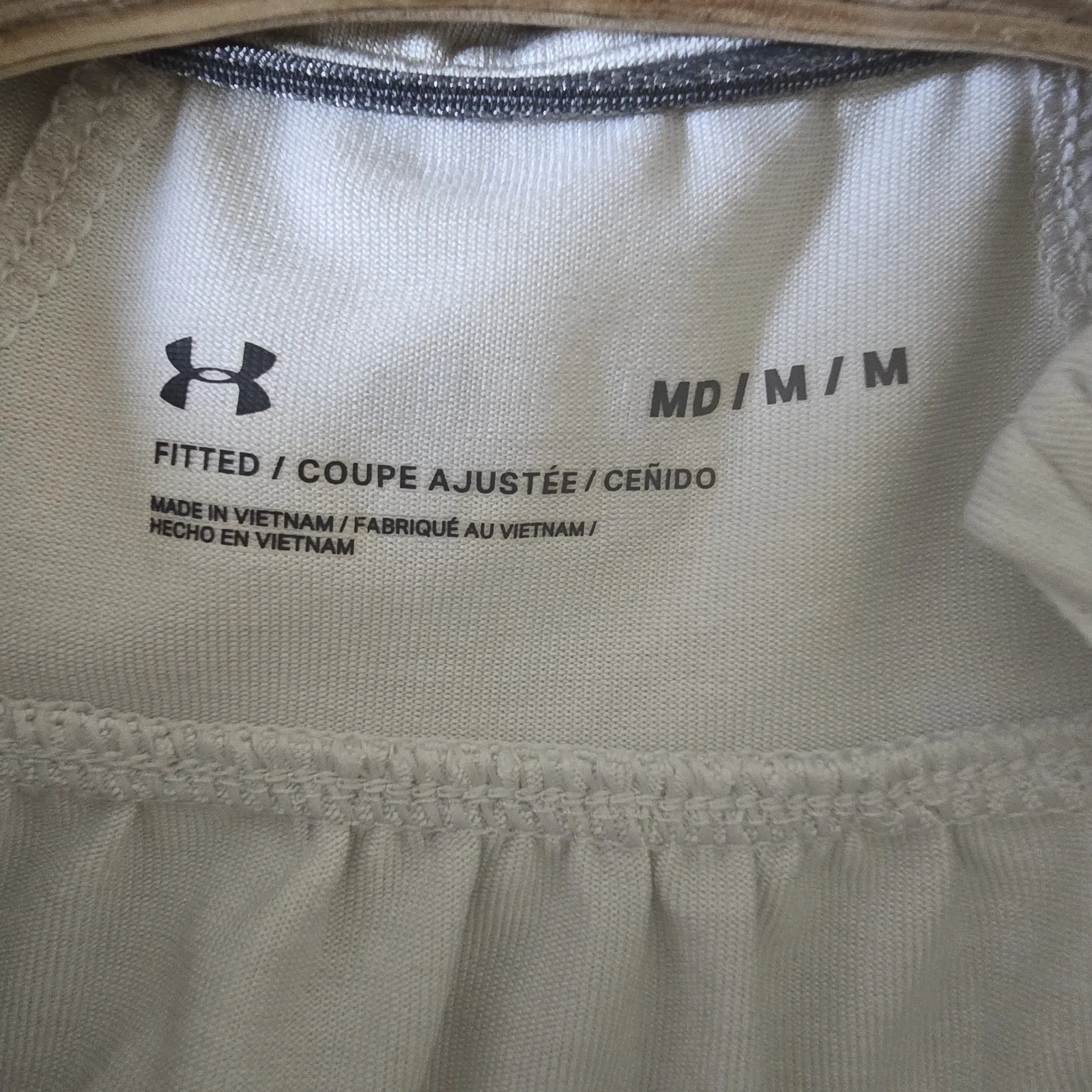 Under Armor Valhalla‎ Golf Club White Medium Quarter Zip - Image 3