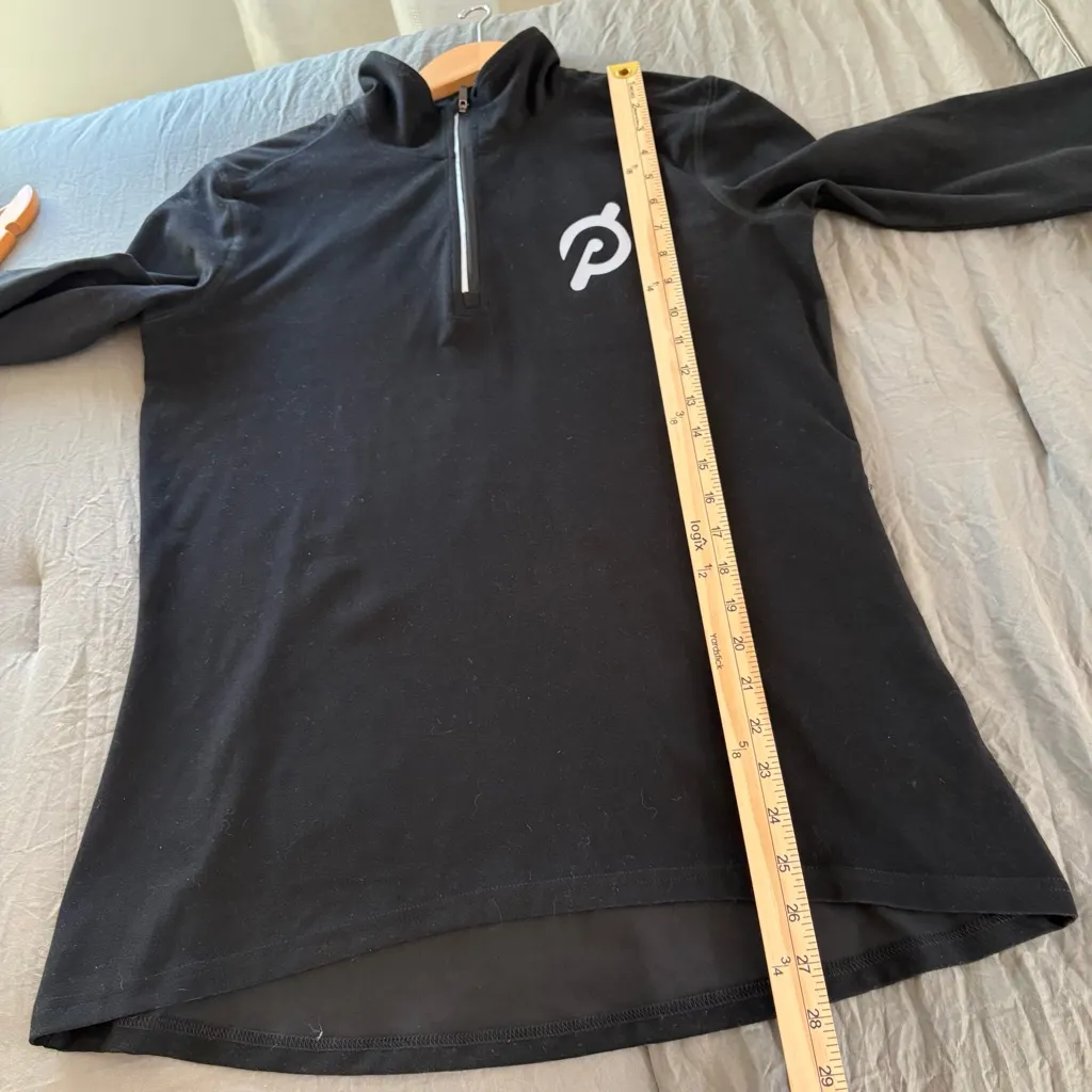 Peloton Quarter Zip Activewear Pullover. Size Large. - Image 9