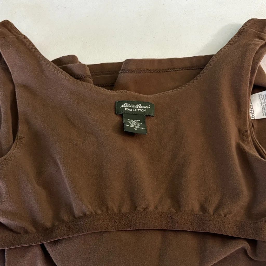 Eddie Bauer Chocolate Brown Tank Top - Image 8